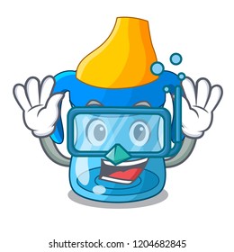 Diving cartoon drink training cup for baby