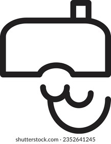 Diving Exercise Sport Outline Icon