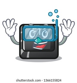 Diving f11 button in the character shape