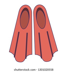 diving fins equipment