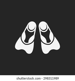diving fins icon