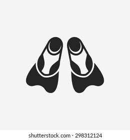 diving fins icon