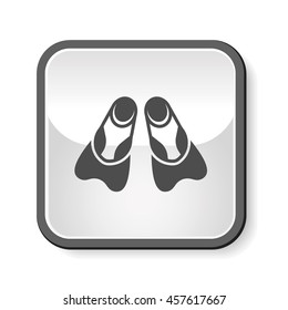 diving fins icon