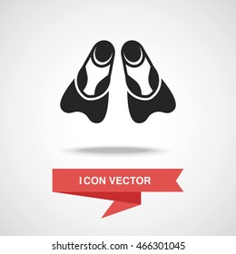 diving fins icon