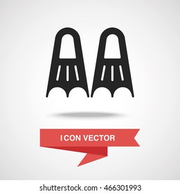 diving fins icon