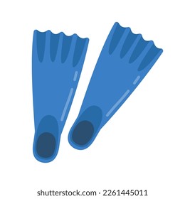 Diving fins. Underwater swimming aids. For rest during the holidays