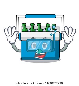 Diving freezer bag character cartoon