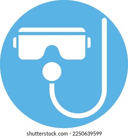 Diving Gear Vector Icon which is suitable for commercial work and easily modify or edit it
