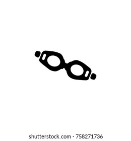 Diving glasses icon. Beach holidays simple icon. Travel element icon. Premium quality graphic design. Signs, outline symbols collection icon for websites, web design on white background