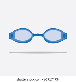 Diving glasses icon, vector illustration design. Summer objects collection.