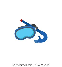 Diving Glasses, Sport Equipment Vector Illustration Isolated