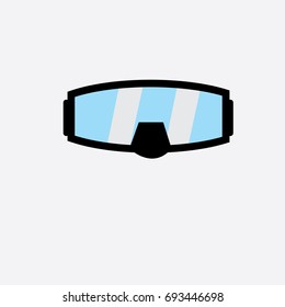 diving glasses - vector illustrator