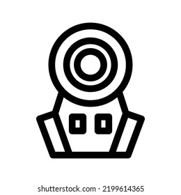 diving helmet icon or logo isolated sign symbol vector illustration - high quality black style vector icons
