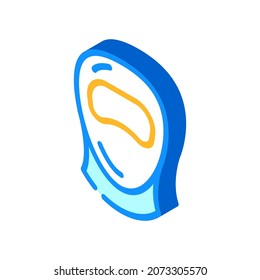 diving helmet isometric icon vector. diving helmet sign. isolated symbol illustration