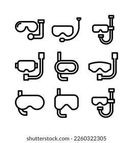 diving icon or logo isolated sign symbol vector illustration - high quality black style vector icons