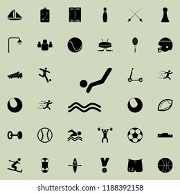 diving icon. Sport icons universal set for web and mobile