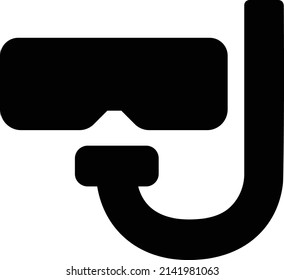 Diving Icon, Travel Sign And Symbol Isolated On White Background.
