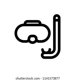 Diving icon, vector illustration. Flat design style. vector diving icon illustration isolated on white background, diving icon Eps10. diving icons graphic design vector symbols.