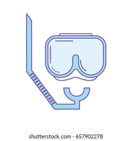 diving mask to be underwater adventure