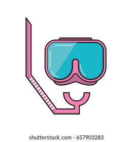 diving mask to be underwater adventure