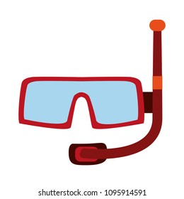 Diving mask equipment