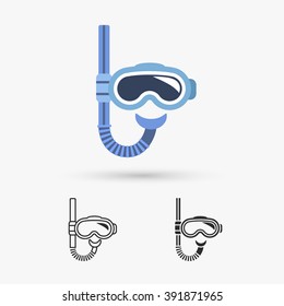 diving mask icon