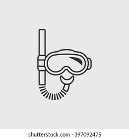 diving mask icon