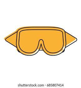diving mask icon image 