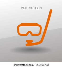 Tauchmaske, Vektorsymbol