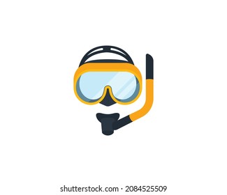 Diving Mask vector isolated icon. Diving Mask emoji illustration. Diving Mask vector isolated emoticon