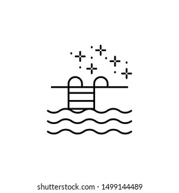 Diving pool icon. Element of diving icon