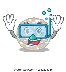 Diving rice cakes in the cartoon shape