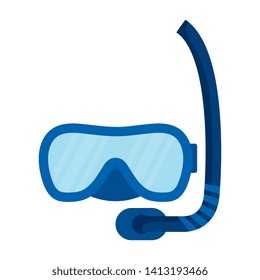 diving snorkel mask accessory icon