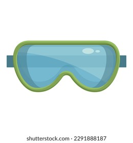 Diving sport icon cartoon vector. Summer travel. Swim summer