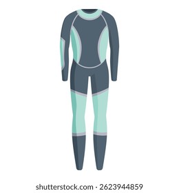 Diving suit protecting from cold water while enjoying water sports