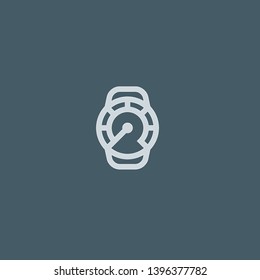 Diving Watch vector icon. Diving Watch concept stroke symbol design. Thin graphic elements vector illustration, outline pattern for your web site design, logo, UI. EPS 10.