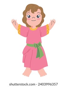 divino nino jesus catholicism illustration