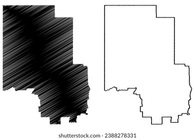 Abteilung Nr. 17 (Kanada, Provinz Alberta, Nordamerika), Vektorgrafik, Skizzenplan, Abteilung Volkszählung in Alberta