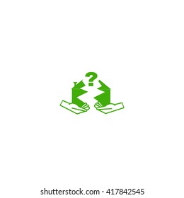 division of property, the broken house in hand