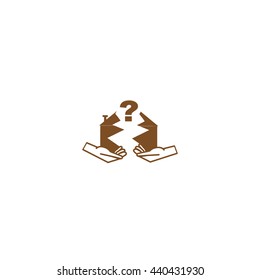 division of property, the broken house in hand