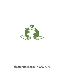 division of property, the broken house in hand