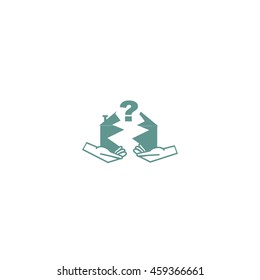 division of property, the broken house in hand