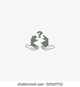 division of property, the broken house in hand