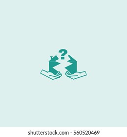 division of property, the broken house in hand