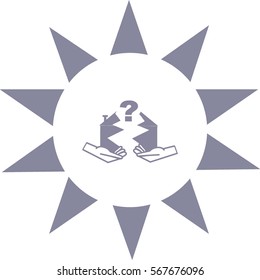 division of property, the broken house in hand