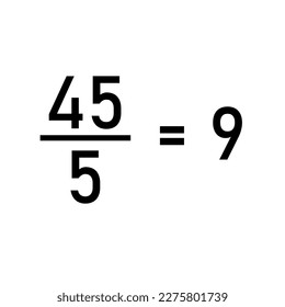 Division words in math. Parts of division. Dividend, divisor and quotient. Mathematics basic.