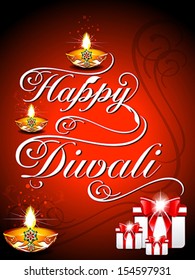 Diwali Background Vector illustration 