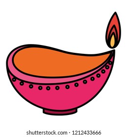 diwali candle design