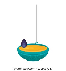 diwali candle design