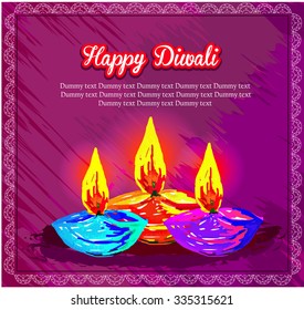  Diwali card